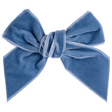 Fermaglio Con Fiocco In Velluto Bambina CONDOR 50950 - Condor - LuxuryKids