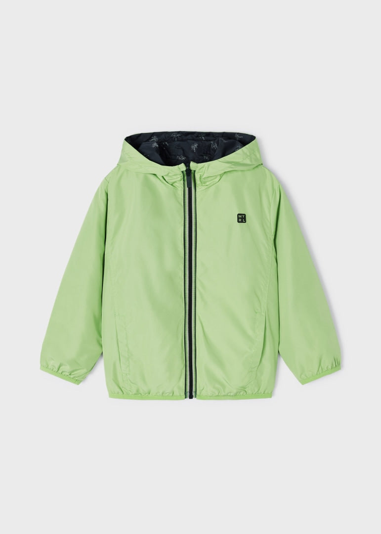 Giubbino A Vento Reversibile Con Cappuccio Bambino MAYORAL 3464 - MAYORAL - Luxury Kids