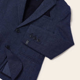 Giacca Modello Americana In Misto Lino Bambino MAYORAL 3452 - MAYORAL - Luxury Kids