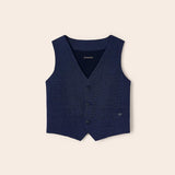 Gilet In Misto Lino Bambino MAYORAL 3349 - MAYORAL - Luxury Kids