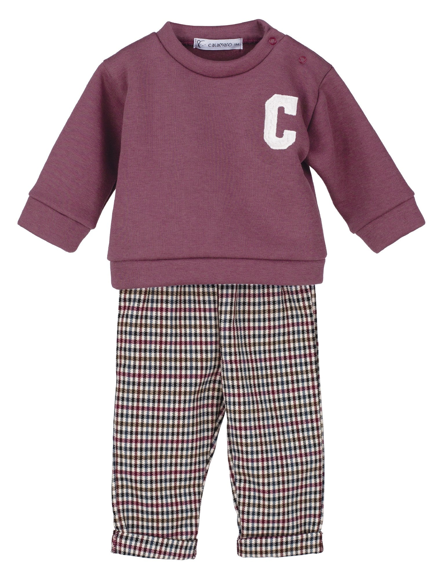 Completo Con Felpa Bambino CALAMARO 17780 - CALAMARO - LuxuryKids