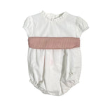 DEL SUR 0930 Strampler aus Baumwolle für Neugeborene mit halben Ärmeln