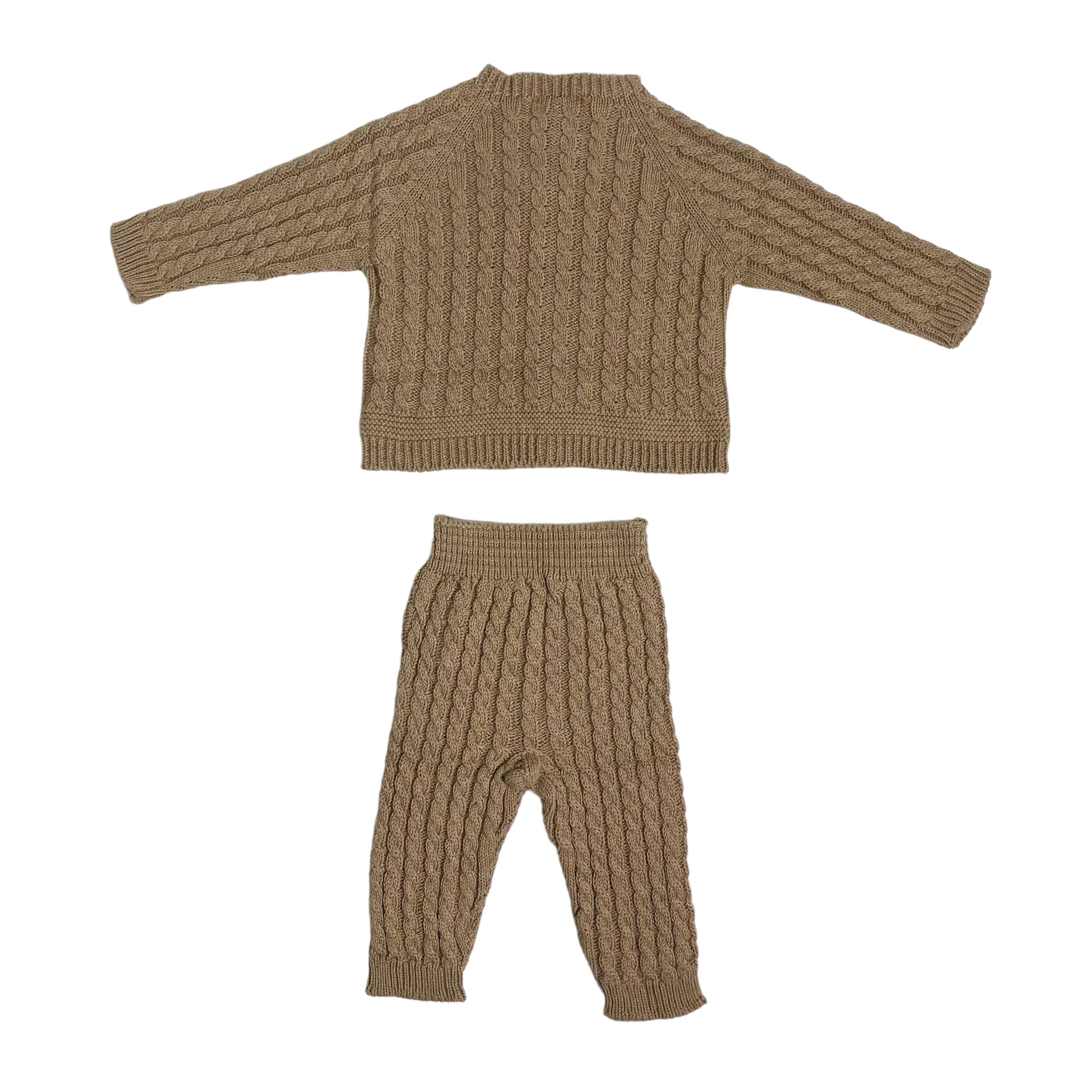 Tutina Spezzata Con Ghettina E Cardigan Neonato/a WEDOBLE V2306308B - WEDOBLE - Luxury Kids