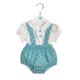 Completo Con Salopette E Camicia In Cotone Neonato SARDON AB31