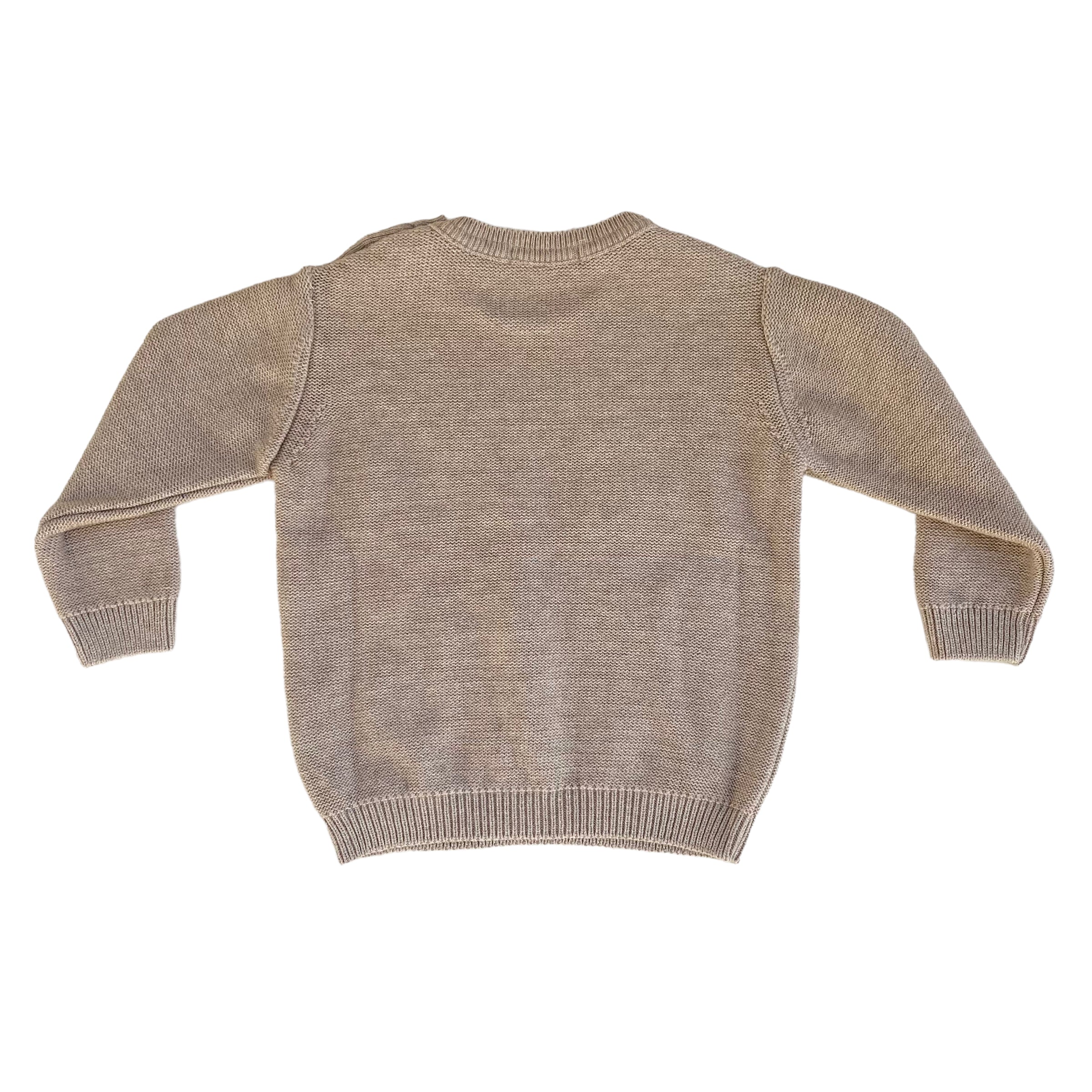 Maglioncino In Caldo Cotone Con Trecce Bambino A&J 343 - A&J - LuxuryKids