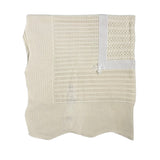 Coperta Scialle In Filo Di Cotone Traforata Neonata DR KID DK167 - DR KID - Luxury Kids