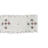 Coperta Scialle In Cotone Ricamata A Mano Neonata TETO E TATTA CO4800 - TETO E TATTA - Luxury Kids