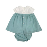 Abito con Culotte in Cotone Neonata DEL SUR 0371