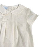 Pagliaccetto Elegante Battesimale In Tulle Neonato/a GRANLEI 228 - GRANLEI - Luxury Kids