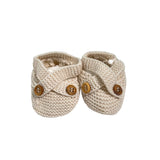 Scarpine In Filo Di Cotone Neonato/a A&J A&J148 - A&J - Luxury Kids