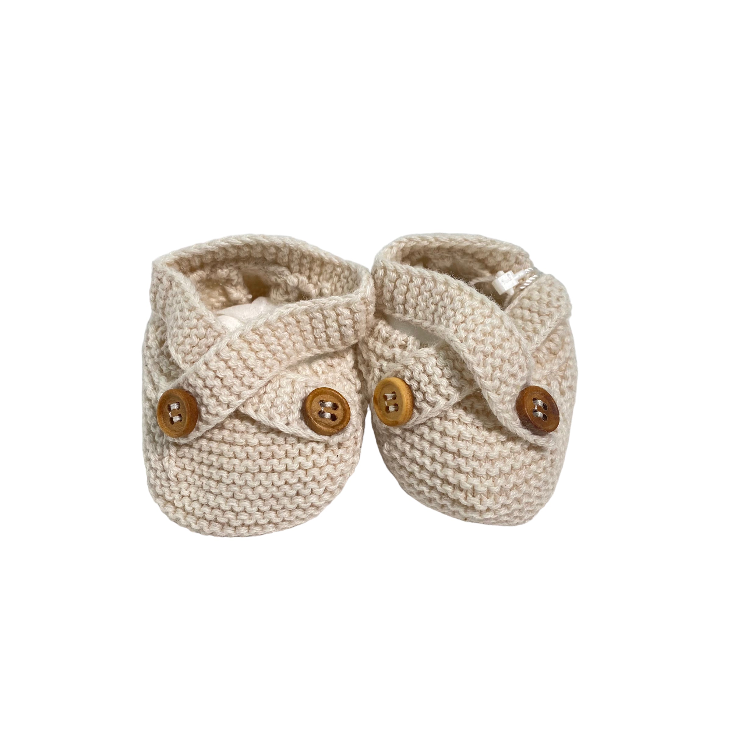 Scarpine In Filo Di Cotone Neonato/a A&J A&J148 - A&J - Luxury Kids