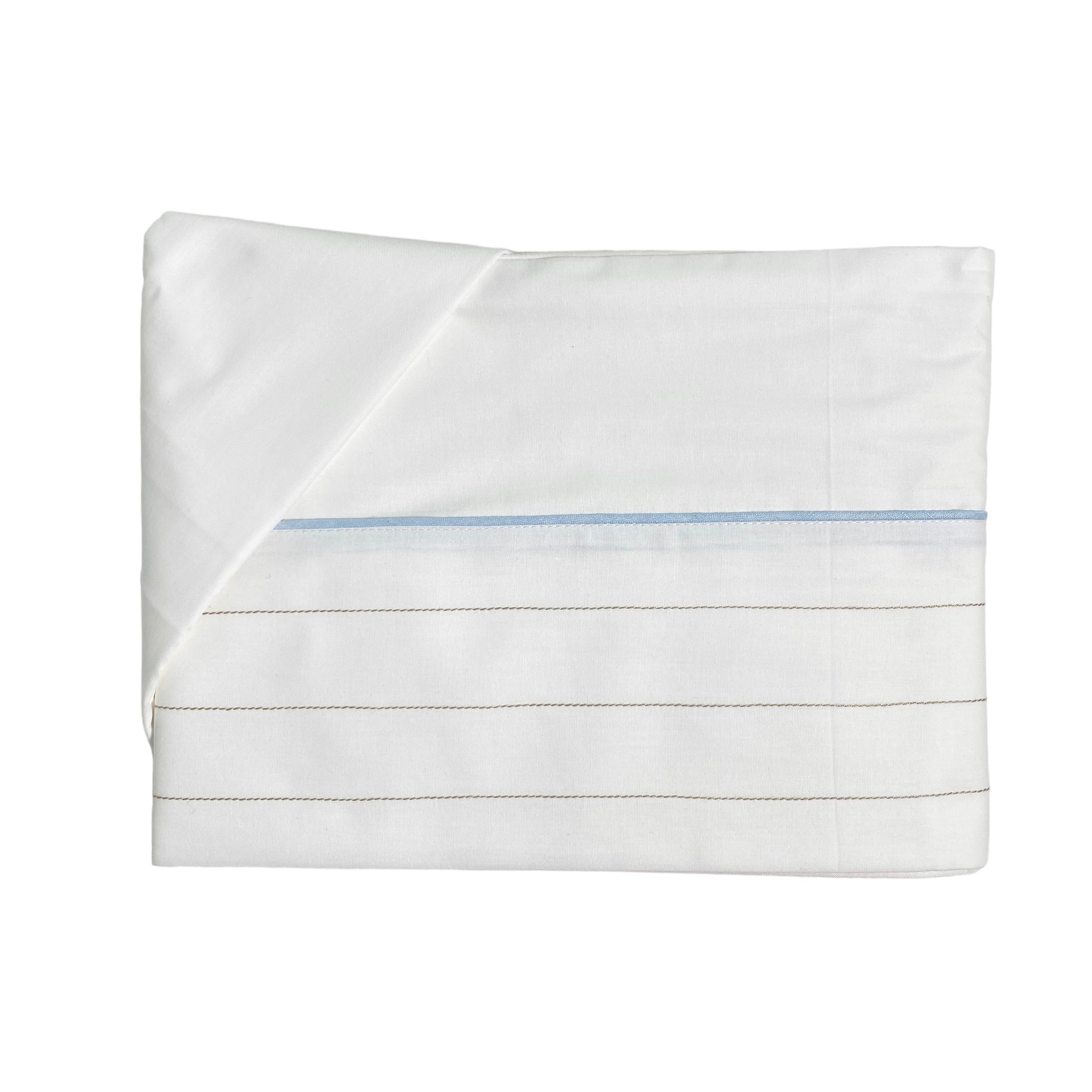 Lenzuolino Per Carrozzina In Cotone Neonato LA SARTORIA DEI PICCOLI LL304 - LA SARTORIA DEI PICCOLI - Luxury Kids