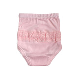 Baumwoll-Culottes mit Rüschen für neugeborenes Mädchen CALAMARO 01671