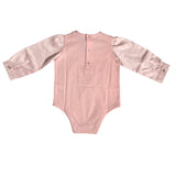 Body Girocollo In caldo Cotone Con Maniche In Seta Neonata PETIT 4515508 - PETIT - LuxuryKids