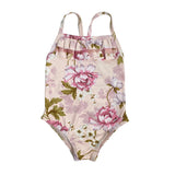 Einteiliger Badeanzug mit Blumendruck für Babys, Mädchen, SARDON AP852