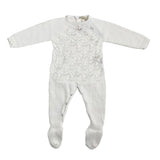 Tutina Intera In Filo Di Cotone Con Traforature Neonato/a WEDOBLE V2304346A - WEDOBLE - Luxury Kids
