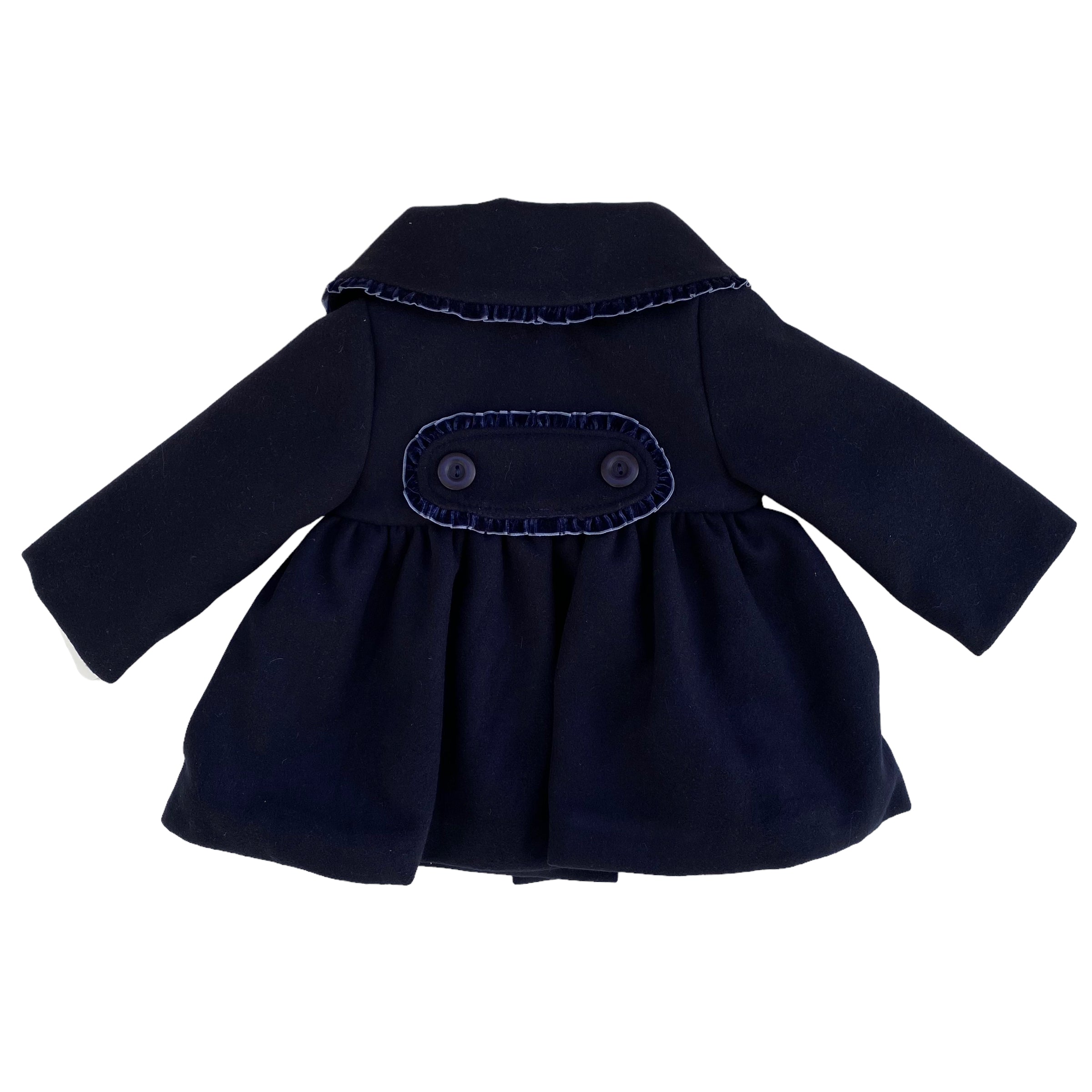 Cappotto in Panno Svasato Neonata VALENTINA BEBES CWA210 - VALENTINA BEBES - LuxuryKids