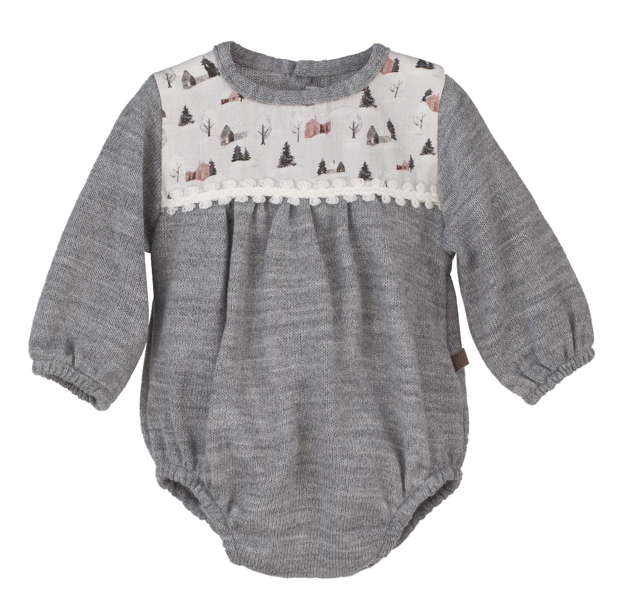 Pagliaccetto In Caldo Cotone Neonato CALAMARO 32386 - CALAMARO - LuxuryKids