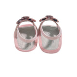 Wiegensandalen aus Wildleder mit Schleife für Baby-Mädchen PANYNO A3202
