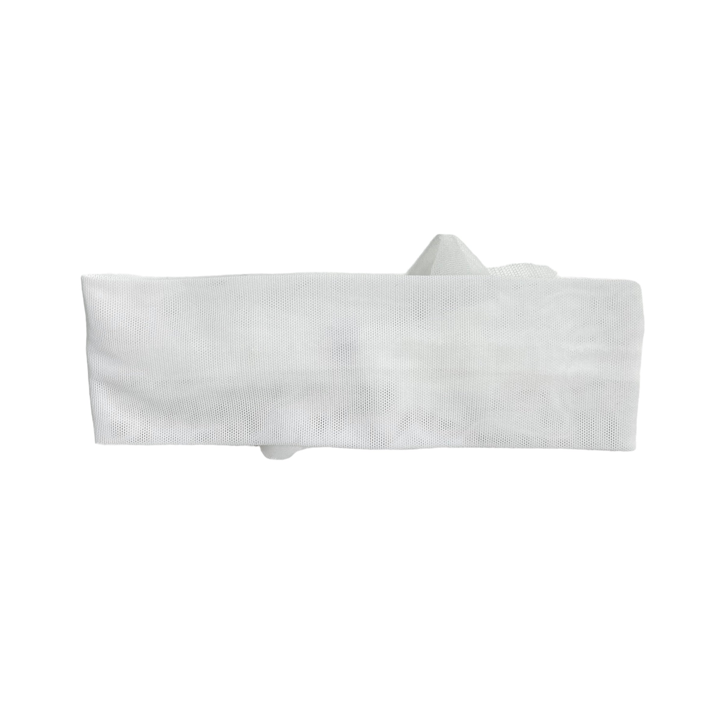 Fascia Elastica In Tulle Con Fiori E Svarowsky Neonata PETIT 8515663 - PETIT - Luxury Kids