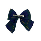 Fermaglio Con Fiocco Tartan Bambina PHI CLOTHING 22630 - PHY CLOTHING - LuxuryKids