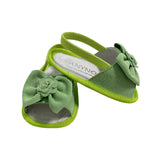 Wiegensandalen aus Wildleder mit Schleife für Baby-Mädchen PANYNO A3202