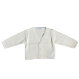 Cardigan Scollo A V In caldo Cotone Neonato GRANLEI 109 - GRANLEI - LuxuryKids