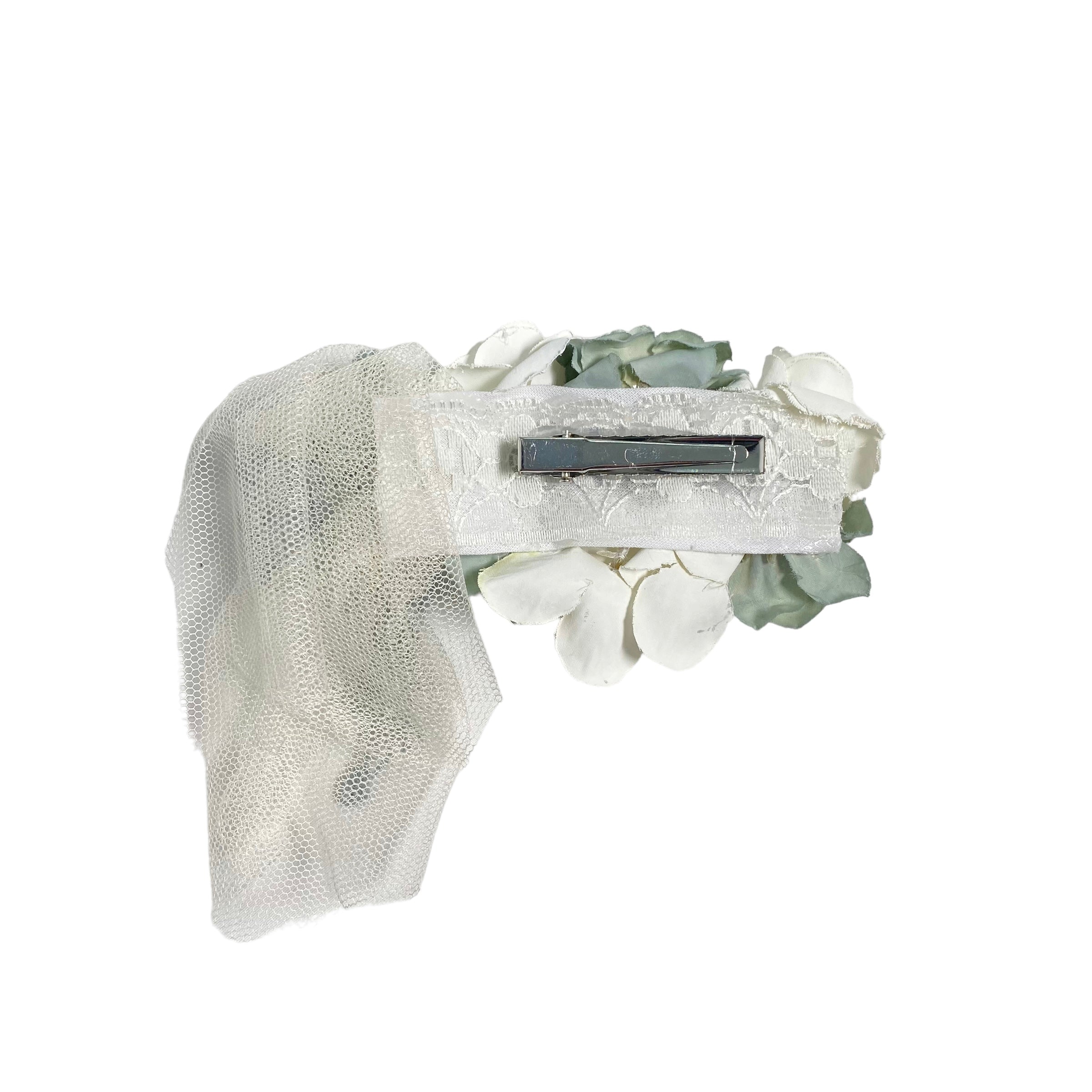 Fermaglio A Becco D'Oca Con Fiori Bambina MIMILU' 608T - MIMILU' - Luxury Kids