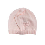 Cappello In Filo Di Cotone Rosa Neonata CREAZIONI LUANA 1040C - CREAZIONI LUANA - Luxury Kids