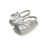 Wiegensandalen aus Wildleder mit Schleife für Baby-Mädchen PANYNO A3202