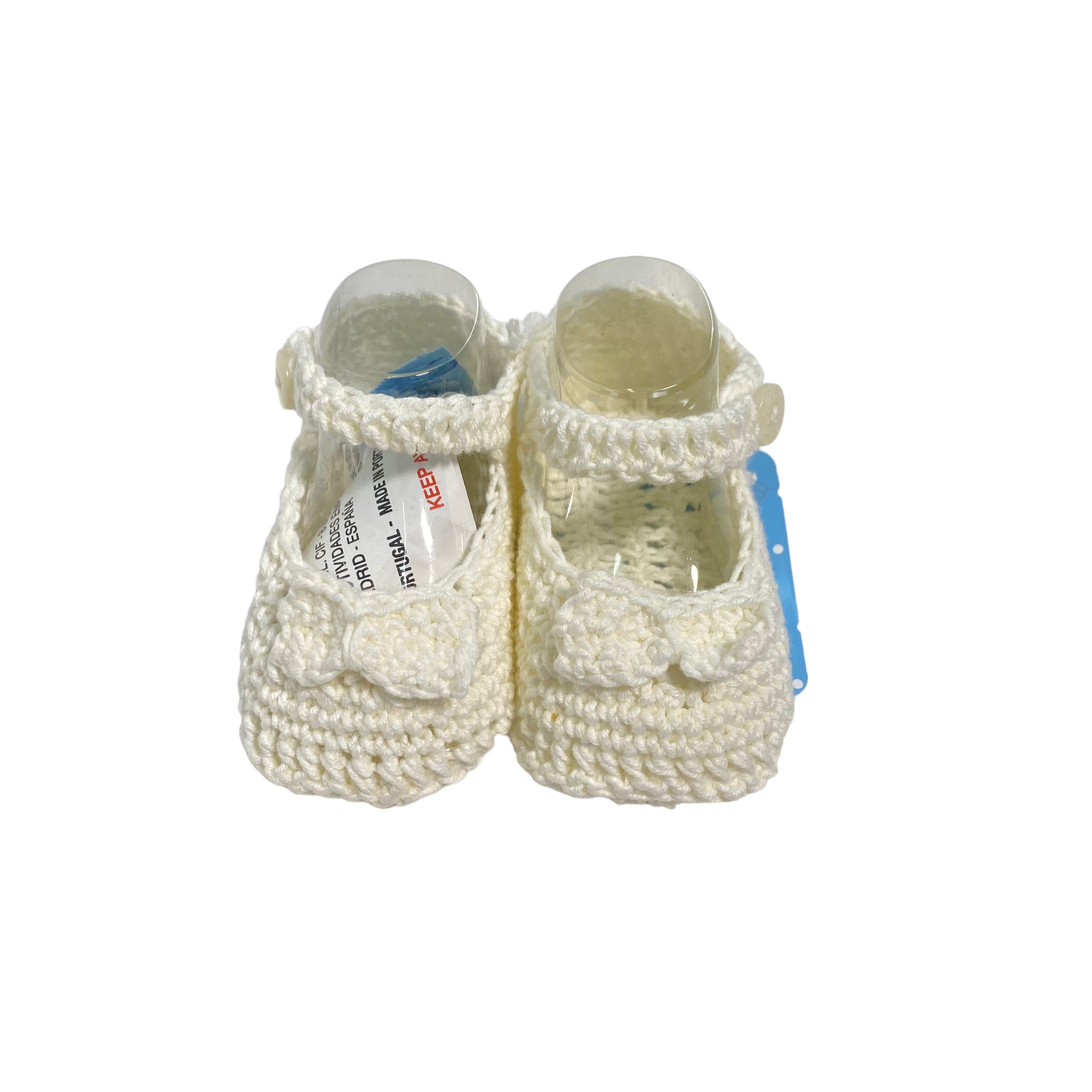 Calzino Scarpetta Modello Ballerina In Cotone Neonata SARDON CE654 - SARDON - Luxury Kids