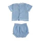 Pagliaccetto Spezzato In tessuto Anallergico Acrilico Neonato SARDON MC187 - SARDON - Luxury Kids