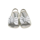 Wiegensandalen aus Wildleder mit Schleife für Baby-Mädchen PANYNO A3202