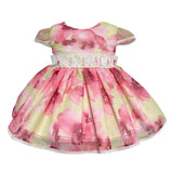 Abito Elegante Mezza Manica A Bambolina Multicolour Bambina MIMOSA SPRING - MIMOSA - Luxury Kids