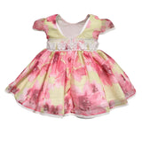 Abito Elegante Mezza Manica A Bambolina Multicolour Bambina MIMOSA SPRING - MIMOSA - Luxury Kids