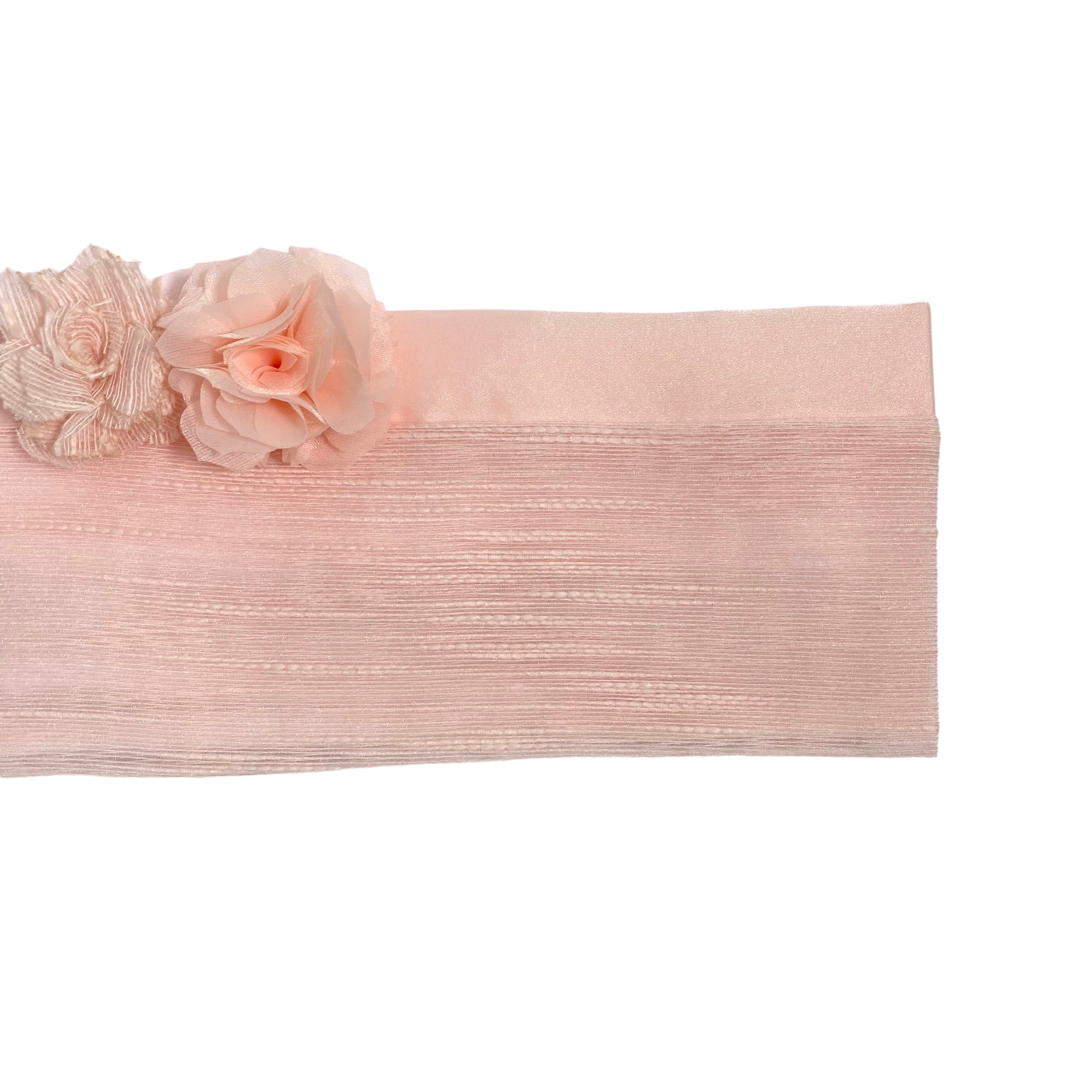 Lenzuolino Per Carrozzina In Cotone Rosa Neonata NINNAOH E23LE8 - NINNAOH - Luxury Kids