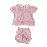 Pagliaccetto Spezzato In Tessuto Anallergico Acrilico Neonata SARDON MC191 - SARDON - Luxury Kids