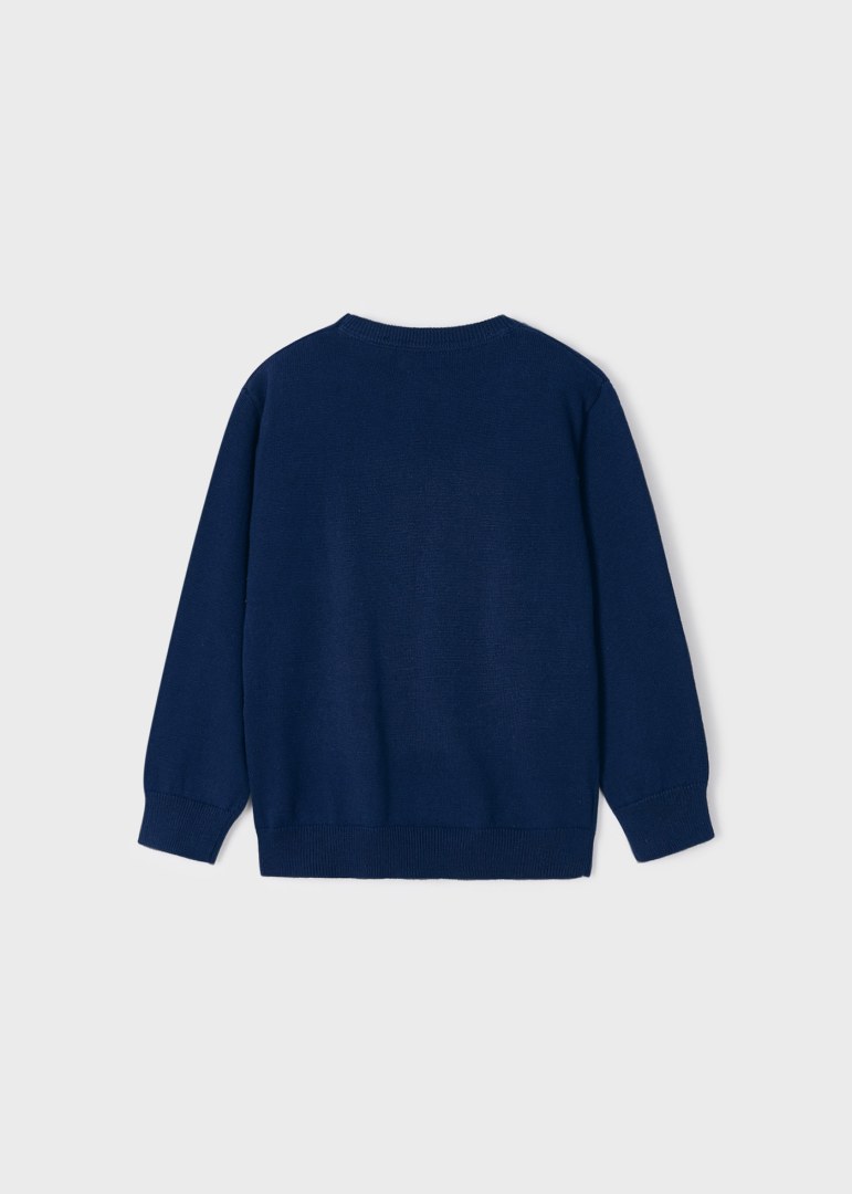 Maglioncino In Filo Di Cotone Con Motivo Stampato Bambino MAYORAL 3347 - MAYORAL - Luxury Kids