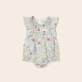 Pagliaccetto Smanicato Stampato In Cotone Neonata MAYORAL 1690 - MAYORAL - Luxury Kids