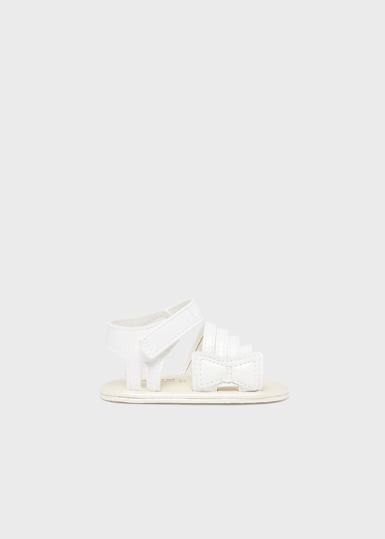 Sandali Da Culla Con velcro In ecopelle Neonata MAYORAL 9636 - MAYORAL - Luxury Kids
