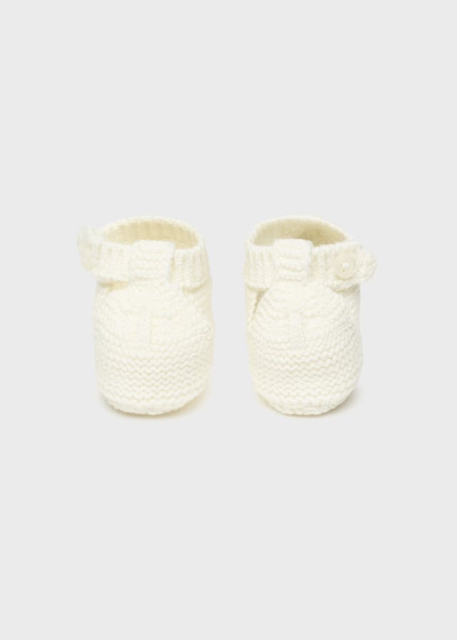 Scarpine Tricot In Cotone Sostenibile Neonato/a MAYORAL 9641 - MAYORAL - Luxury Kids