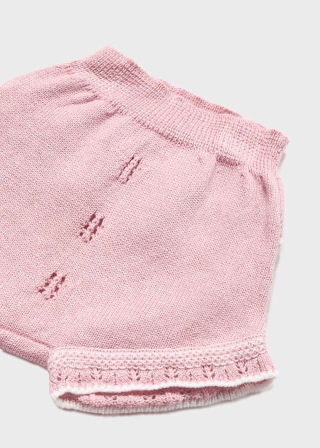 Set 3 Pezzi Con Culotte Calzini E Cuffia Neonata MAYORAL 9617 - MAYORAL - Luxury Kids