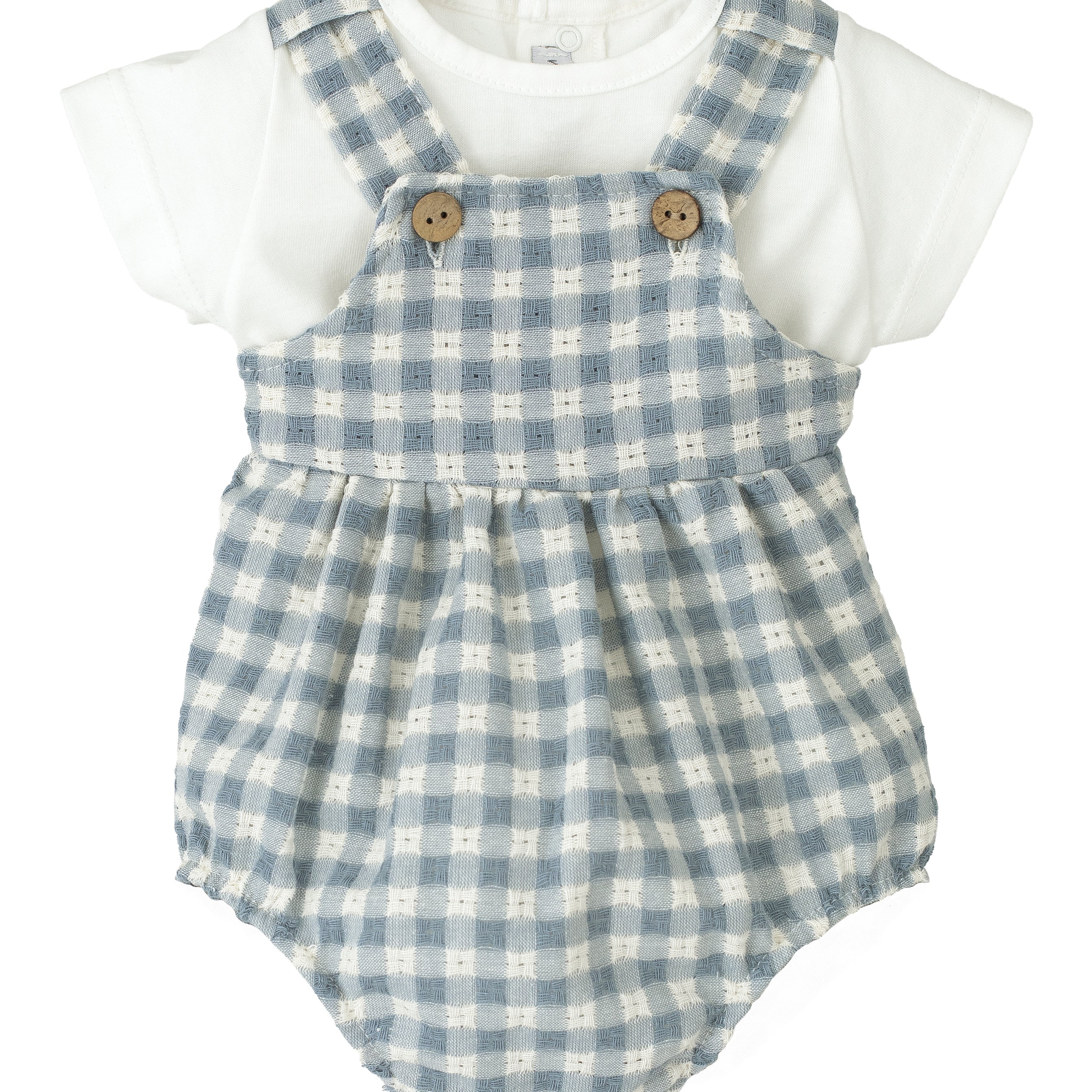 Completo in cotone Celeste Neoato CALAMARO 11127