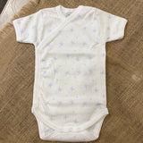 Body Antipanico Mezza Manica Fantasia Marina In Cotone Neonati BABIDU 1399