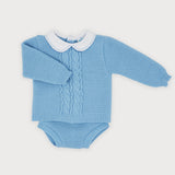 Completo Con Culotte Invernale Con Colletto Neonato SARDON MC168