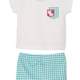 Completo Mare Con Costume E Shirt Bambino CALAMARO 23054