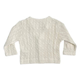 Cardigan Elegante In Misto Lana Con Trecce Neonato TETO E TATTA GN8342