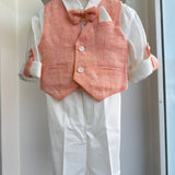 Completo Elegante Con Panciotto Neonato BUFI M0407A