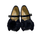 Ballerina-Modellschuhe aus Lackleder mit Schleife für Mädchen PANYNO B3304