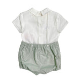 Completo Con Bermuda E Camicia In Misto Lino Neonato DEL SUR 0282